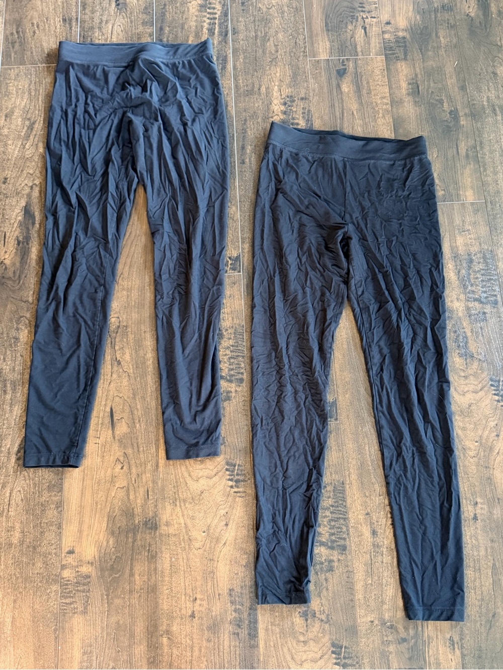 A New Day Solid Black Leggings